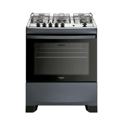 Fogão Dako 5 Bocas Supreme Mesa Inox Titanium Bivolt