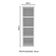 Adega Glamy 20cm Branco Madesa