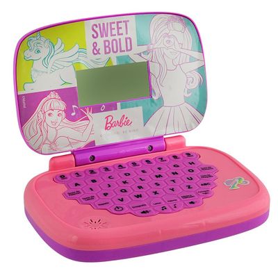 Laptop Infantil Educativo Candide Barbie Bilíngue