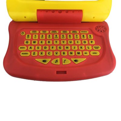 Kit Laptop Infantil Educativo Candide Patrulha Canina Adventure Tech Bilíngue + 1 Fidget Spinner Sortido