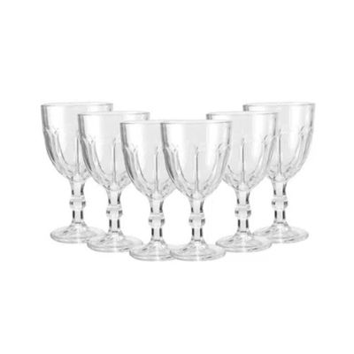 Jogo de Taças Paris Vidro 6 Peças Cristal Vidro 310ml