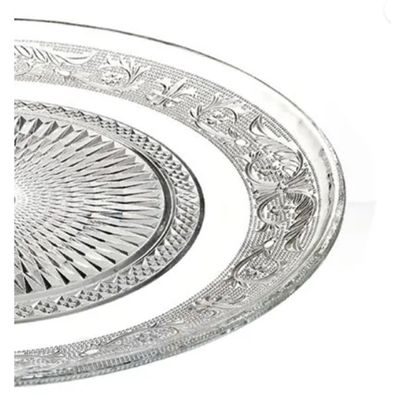 PRATO BOLO VIDRO CRISTAL 32.5 CM