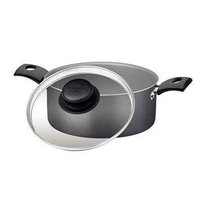 Fogão Cooktop Inox A Gás 4 Bocas 1 Dupla ECG04 Eos + 2 Panelas Tramontina Turim Bivolt