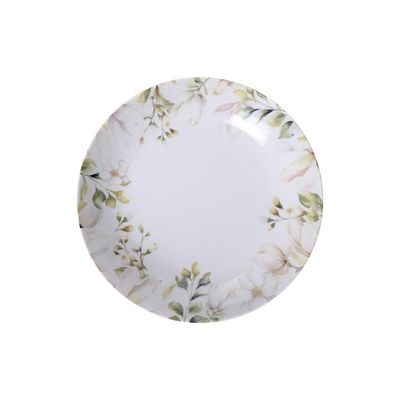 Prato Fundo Tramontina Magnolia em Porcelana Decorada 22 cm