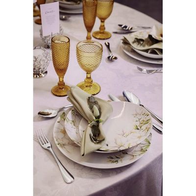 Prato Fundo Tramontina Magnolia em Porcelana Decorada 22 cm