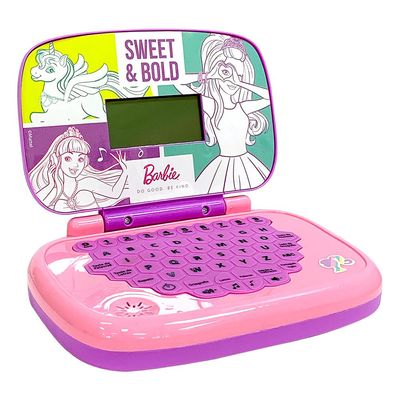 Kit Barbie - Veículo Controle Remoto Style Machine + Laptop Infantil Bilíngue