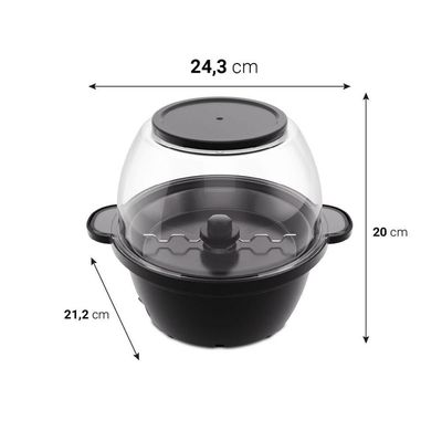 Pipoqueira Elétrica Philco 2 em 1 Antiaderente 65g PPIE03A 220V