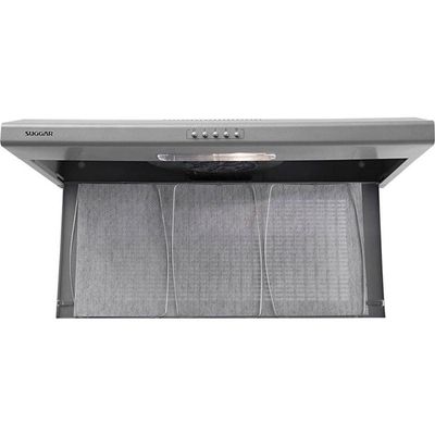 Depurador De Ar Slim 80 Cm Prata Suggar 220V