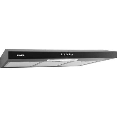 Depurador E Exaustor De Ar Slim 80 Cm Preto Suggar 220v