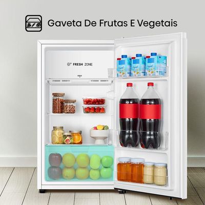 Frigobar Hisense 115L Branco RR157NW3A 110V