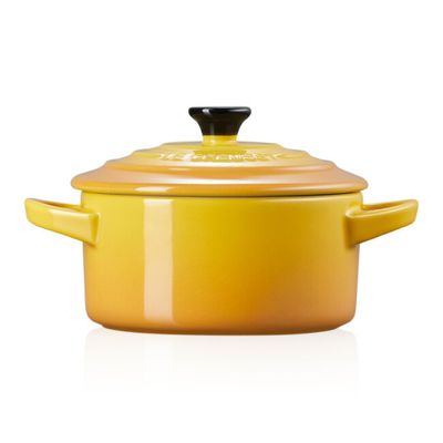 MINI COCOTTE LE CREUSET 250ML 10CM BK/AMARELO NÉCTAR 71901106720100