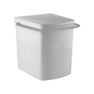 Lixeira 24x29x25,5cm Alça Curta Silver - 1198 - Cris-metal Lixeira 24x29x25,5cm Alca Curta Silver 1198 Cris Metal