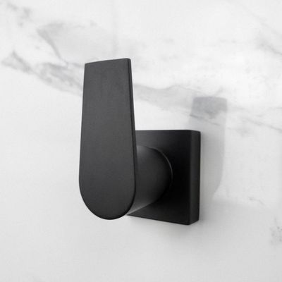 Acabamento Registro Banheiro Lavatório Alavanca Preto Black Padrão Deca Pressão Ou Gaveta Metal Luxo