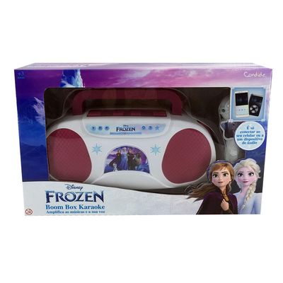 Kit Frozen - Laptop Infantil Bilíngue + Boombox Karaoke