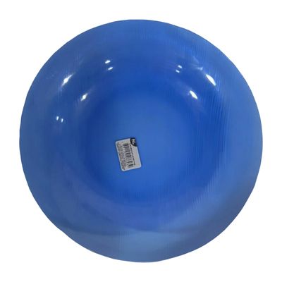 Prato Fundo de Vidro Diamante Sky Azul 22cm 24 Unidades - Nadir 5838