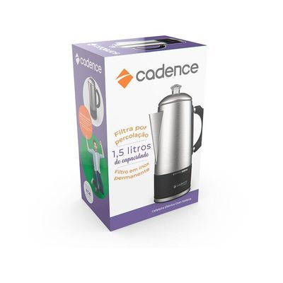 Cafeteira Italiana Gran Cadence Inox 1,5L 220V
