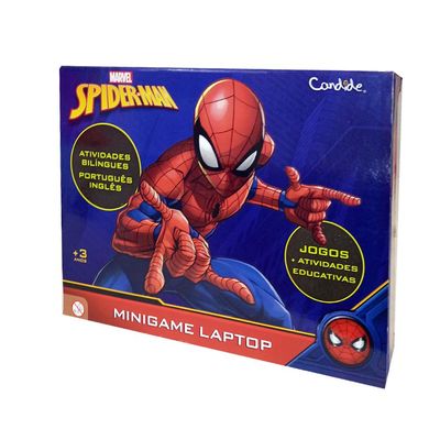 Laptop Infantil Educativo Candide Homem-Aranha Bilíngue
