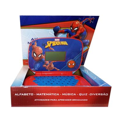 Laptop Infantil Educativo Candide Homem-Aranha Bilíngue
