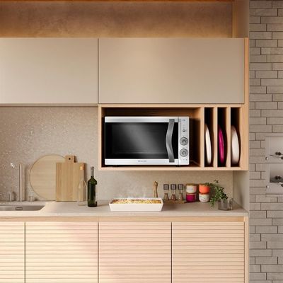 Forno Elétrico De Bancada Mueller 50L E Vidro Duplo 110V.