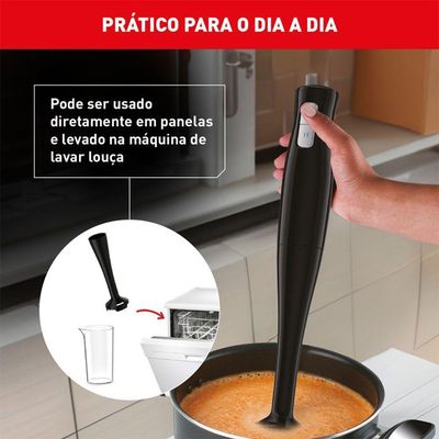 Mixer Arno Turbomix Duo 200W MX21 Preto 220V
