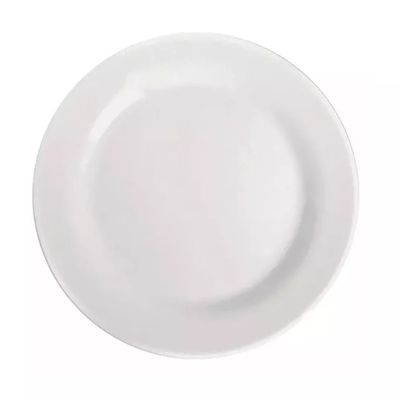 Pratos Rasos Duralex Opaline Menu 24cm 6 Unidades - Nadir 5743