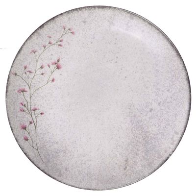 Prato Fundo de Porcelana Decorada Floralis 21cm 12un - Tramontina 96580/082