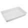 Kit 10 Bandejas Plásticas 2,2l Plasvale Branco