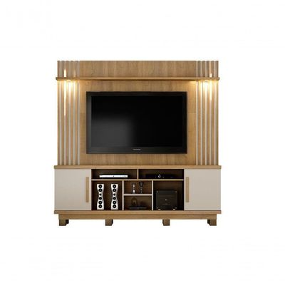 Estante Home Plenus Valdemóveis Cinamomo-off White