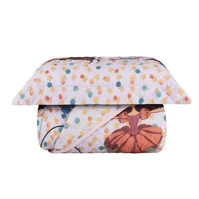 Kit Cobre Leito Solteiro Dupla Face 245x160cm Lira Happy Day