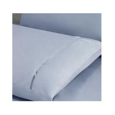 Jogo de Cama S Ponto Palito Queen 3 Pçs 180F Azul  Sonhare