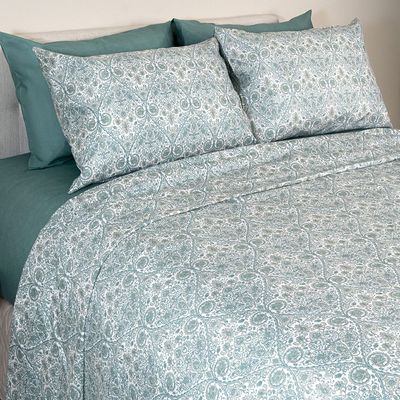 Jogo de Cama Duplo Casal 4 Peças 140 Fios 250x220cm Florence Realce Premium - Sultan