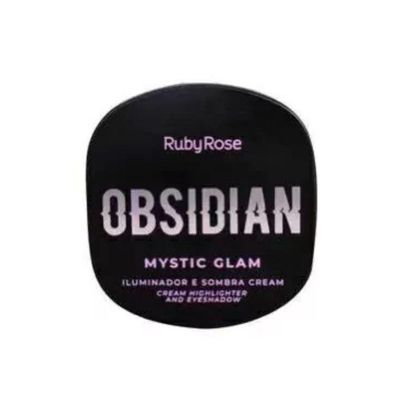 Ruby Rose Iluminador E Sombra Mystic Glam Obsidian Hb2600 4,5g Cor: Pearl