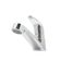 Torneira Pia Lavabo Lavatório Banheiro Mesa Abs Cromado Luxo 1/4v Fecho Rápido