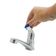 Torneira Pia Lavabo Lavatório Banheiro Mesa Abs Cromado Luxo 1/4v Fecho Rápido