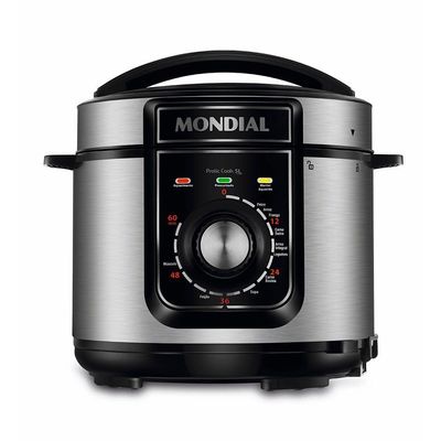 Panela Elétrica De Pressão-preto/inox 220v-preto/inox 220V