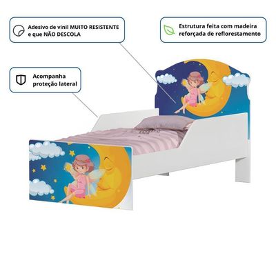 Mini Cama Fadinha Na Lua
