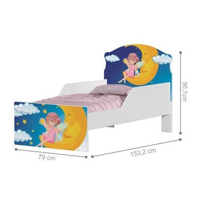 Mini Cama Fadinha Na Lua
