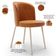 Kit 6 Cadeiras Sala de Jantar Estofada Gavi Arena L02 Couríssimo Canela - Lyam Decor