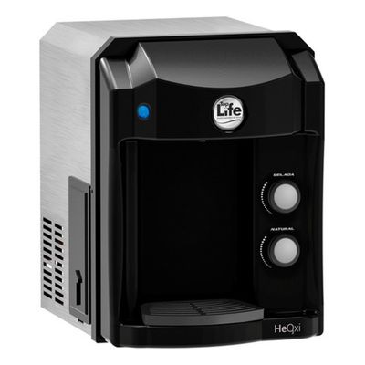 Bebedouro Heoxi Linha Alcalina 110/220 Ozonio Pronta Cor Preto 110v