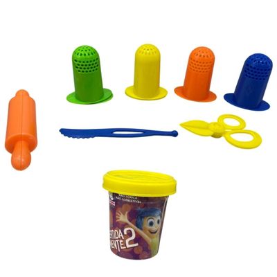 Brinquedo Massinha Divertidamente Cabelo Divertido 2852 - Cotiplás
