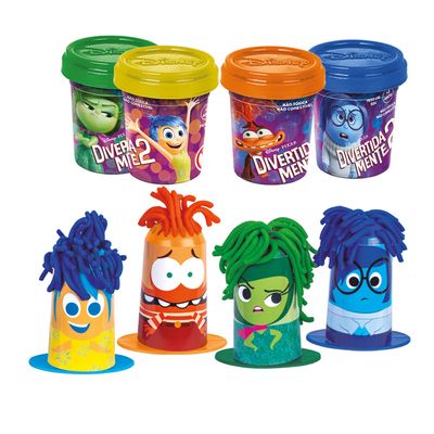 Brinquedo Massinha Divertidamente Cabelo Divertido 2852 - Cotiplás