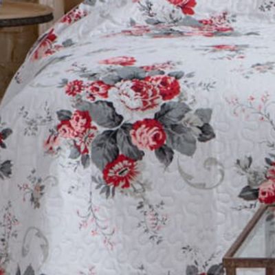 Kit Cobre Leito Colcha Casal Boutex Dupla Face - Veneza