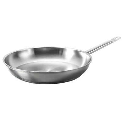Frigideira Profissional 1,85L Brinox Fundo Triplo Inox 24cm Cozinha Industrial