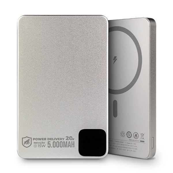 Carregador Portátil 5.000mAh - Ultra Slim - Gshield