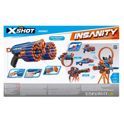 Lançador de Dardos X-Shot - Insanity Maniac Pistol
