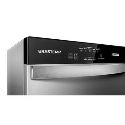 Lava Louças Compact BLF08BSA Brastemp Prata 110V