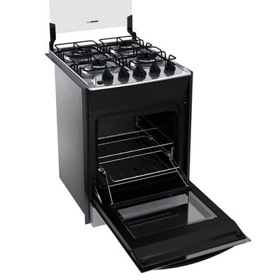Fogão de Embutir Brastemp 4 Bocas, Chama Dupla BYO4EBR Inox / Bivolt
