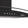 Coifa Nardelli De Parede Clean Vidro Curvo Black 90cm Preto 110V