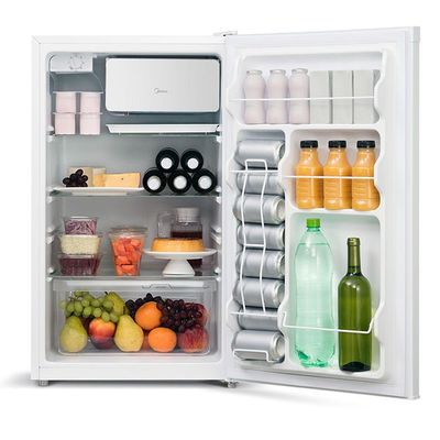 Frigobar Branco 124L Inverter Bivolt Midea MDRD181FGD013 Bivolt