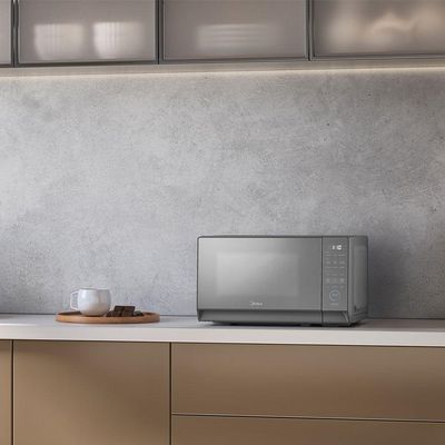 Micro-Ondas 20L Prata Porta Espelhada MasterCook Midea MHP20S1 - 110V